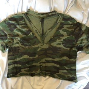 Camo tee